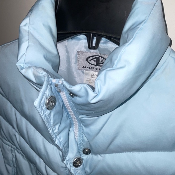 Lightweight light blue puffer vest small 4/6 ATHLETIC WORKS - Picture 8 of 8